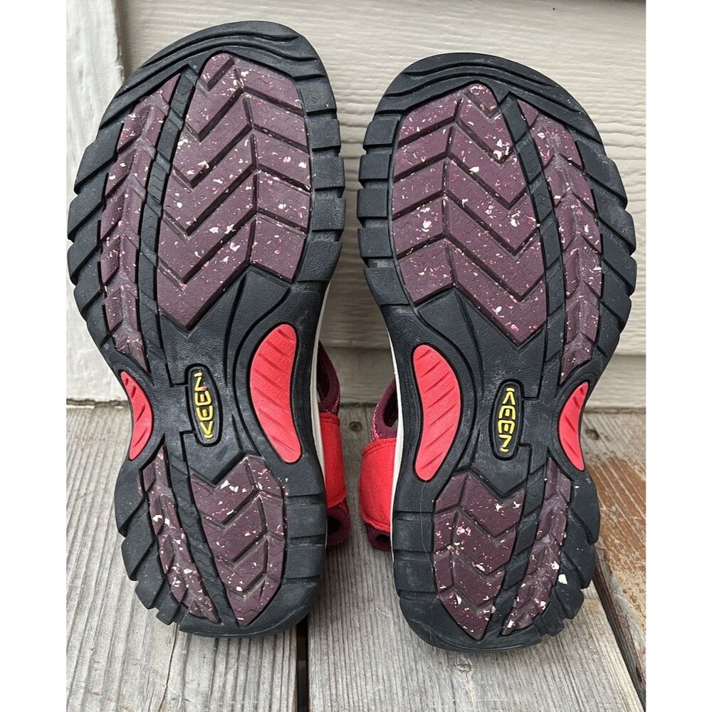 KEEN Venice H2 Women's 6 Waterproof Sport Sandals Hiking - Red - Picture 9 of 11